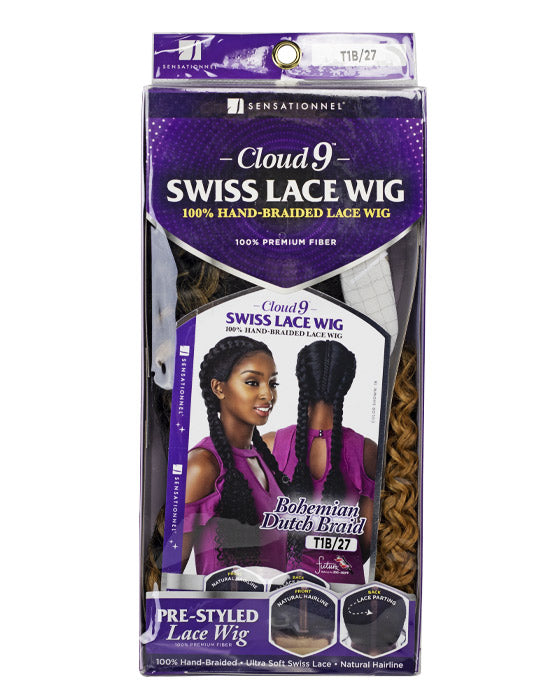 Cloud 9 Braided Lace Wig – Bohemian Dutch Braid – Image 3