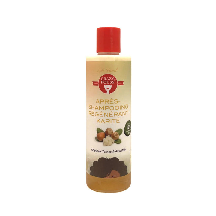 Après-Shampooing Régénérant Karité 250 ml – Crazy Pouss