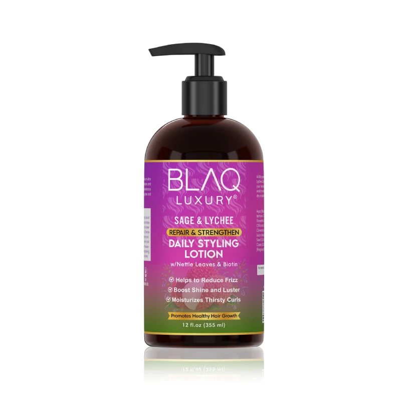 Blaq Luxury Sage & Lychee Daily Styling Lotion